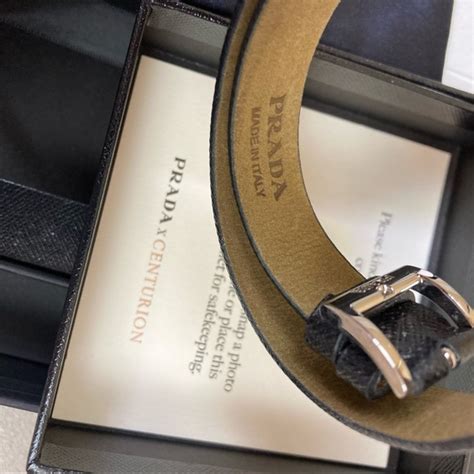 amex prada bracelet|prada band black card.